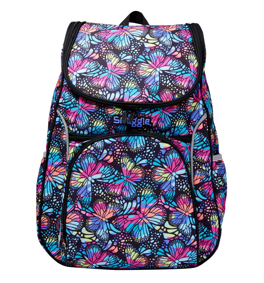 Smiggle Vivid Access Backpack Black Mix, 3Y 