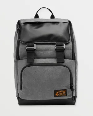Volcom Men's Charter Ruck Backpack Grey D6512504_GRYC